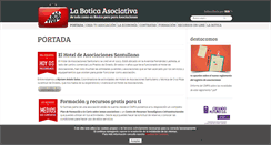 Desktop Screenshot of laboticaasociativa.org